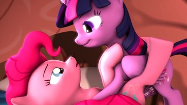 MLP 3D FUTA TWILIGHT SPARKLE X PINKIE PIE - SFM SOURCE FILMMAKER