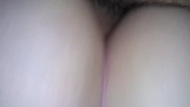My girls first time doing anal. Amateur.