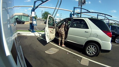 Car wash booty pt 2 this girl azz was so big but she so ugly