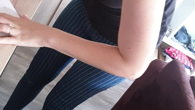 Voyeur downblouse teen boobs tits french