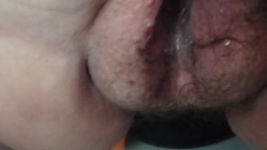 Hairy BBW dirty wide open pissing teen pussy