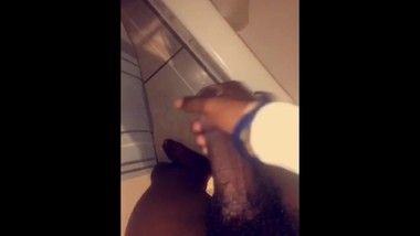 Creaming after big cumshot