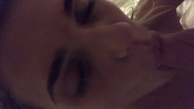 POV CHEATING Young Teen Model Loves Choking on Cock until i Cum