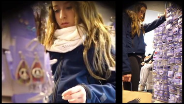 Teen Voyeur - Curly Blonde Teen Beauty