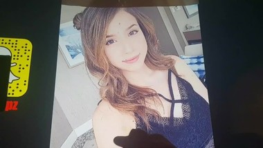 Pokimane Cumtribute