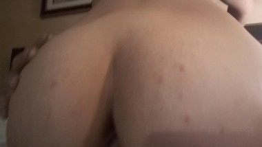 Sexy teen rides big cock before school