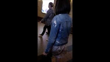 No panties in the subway