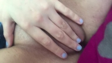 Young Teen Masturbates While Everyone Is Home