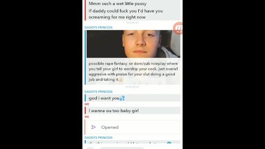 British Daddy Snapchat Sexting With One Of His Girls