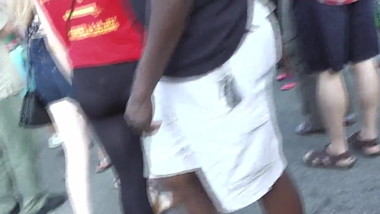 See through at the market